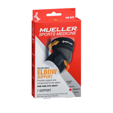Mueller, Sports Medicine Adjustable Elbow Support Moderate, 1 Each Mueller