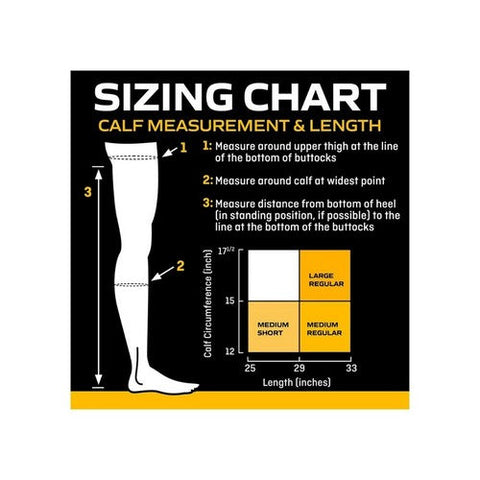Futuro, Medical Compression Anti-Embolism Thigh Length Closed Toe Stockings Medium White Moderate 71065, 1 Pair Futuro