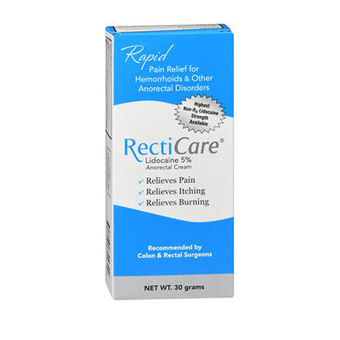 RactiCare, RectiCare Anorectal Cream, 30 grams RactiCare