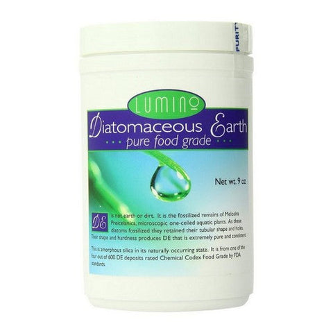 Lumino, Pure Food Grade Diatomaceous Earth, 9 Oz Lumino