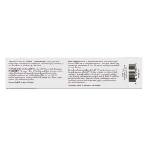 Now Foods, Xyliwhite Neem & Tea Tree Toothpaste, 6.4 Oz