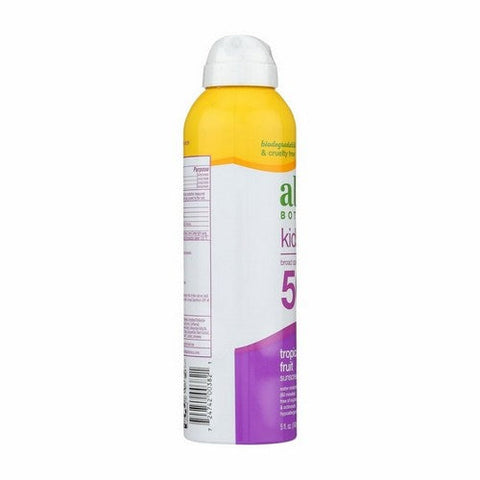 Alba Botanica, Kids SPF 50 Sunscreen Spray Tropical Fruit, 5 Oz Alba Botanica