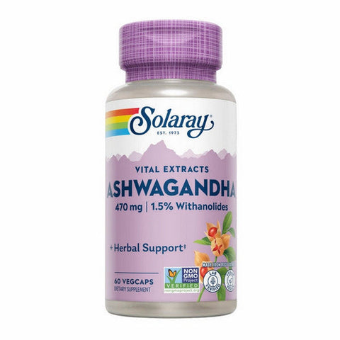 Solaray, Ashwagandha, 60 Caps Solaray