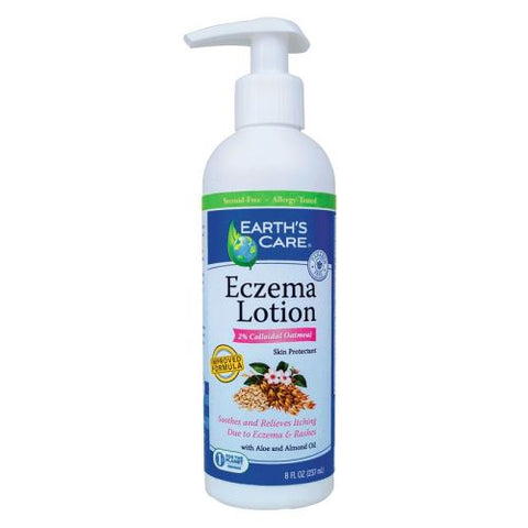 Earth's Care, Earth's Care Eczema Lotion, 8 Oz Earth's Care