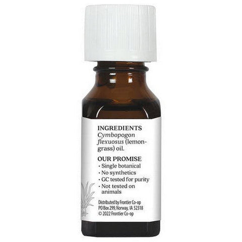 Aura Cacia, 100% Pure Essential Oil Lemongrass, 0.5 Oz Aura Cacia