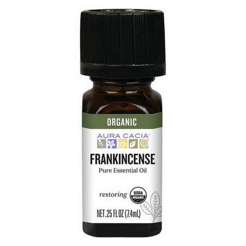 Aura Cacia, Organic Essential Oil, Frankincense 0.25 Oz Aura Cacia