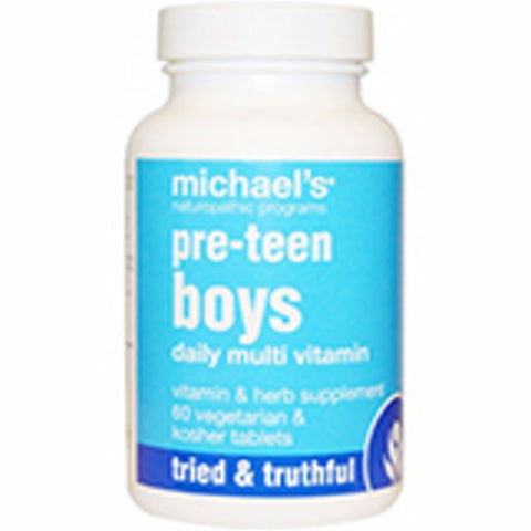 Teen Boys Daily Multi Vitamin 60 Tabs by Michael's Naturopathic
