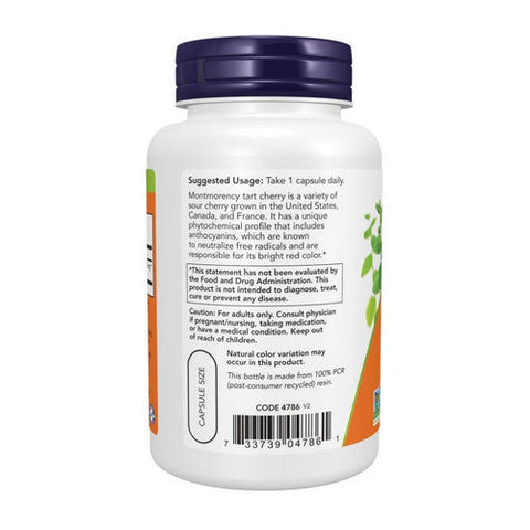 Now Foods, Tart Cherry, 500 mg, 90 Veg Caps Now Foods