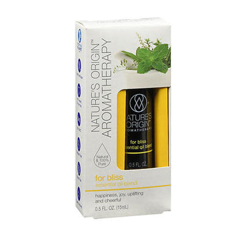 Nature's Origin, Aromatherapy Essential Oil Blend For Bliss, 0.5 OZ Nature's Origin
