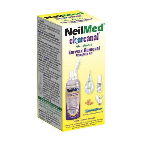 Neilmed, Clearcanal Earwax Removal Complete Kit, 75 ml Neilmed