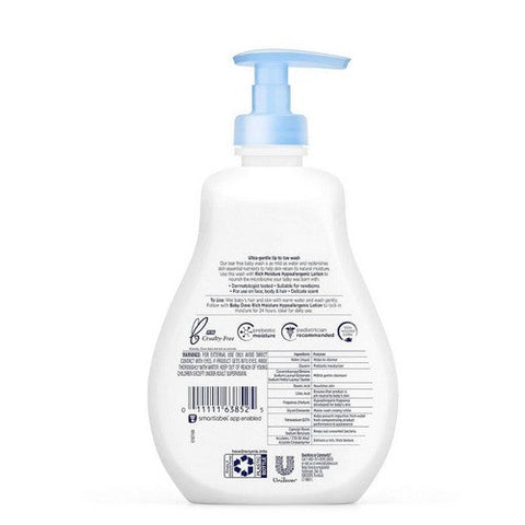 Dove, Baby Dove Sensitive Skin Care Hypoallergenic Wash Rich Moisture, 13 Oz Dove