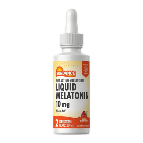  Melatonin Liquid Natural Berry 2 Oz by Sundance