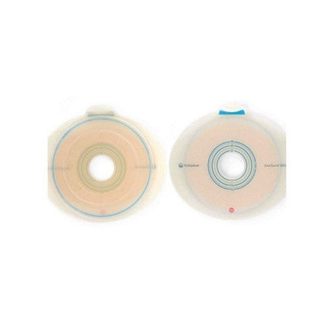 Coloplast, Ostomy Barrier SenSura  Mio Flex Trim to Fit, Standard Wear Elastic 50 mm Red Code 30 to 48 mm, Box Of 5 Coloplast