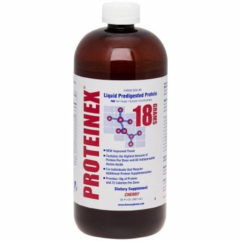 Proteinex, Oral Protein Supplement Proteinex  Cherry Flavor 30 oz. Container Bottle Ready to Use, 30 Oz Proteinex