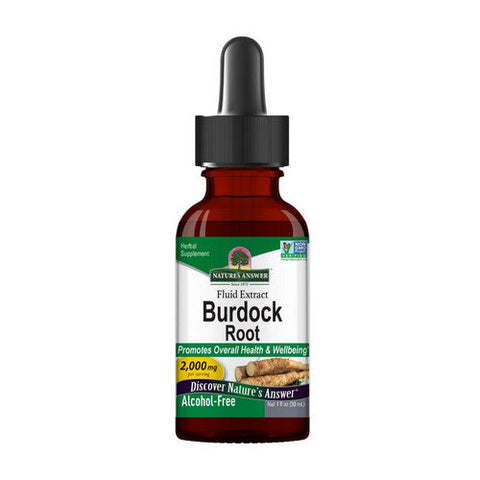 Nature's Answer, Burdock Root Alcohol Free, 1 Oz Nature's Answer