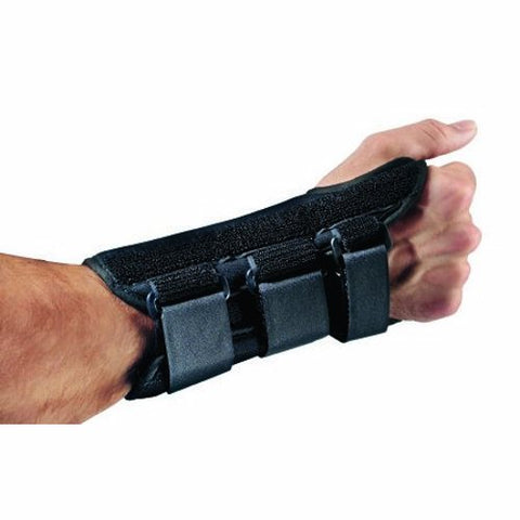 DJO, Wrist Brace Aluminum Foam Spandex Plastic Left Hand Black Small 79-87293, Count of 1 DJO
