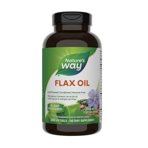 Flax Oil 200 Softgels by Nature's Way