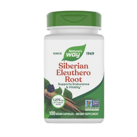 Siberian Eleuthero Root 100 Caps by Nature's Way
