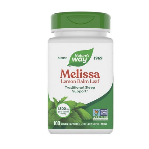 Melissa-Lemon Balm Leaf 100 Caps by Nature's Way