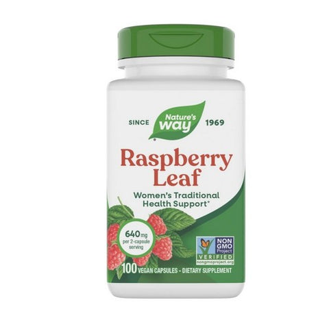 Raspberry Leaf 100 Caps by Nature's Way