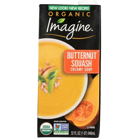 Imagine, Soup Butternut Squash Org, Case of 12 X 32 Oz Imagine
