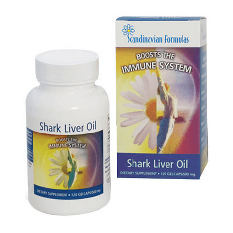 Shark Liver Oil 120 Caps by Scandinavian Formulas