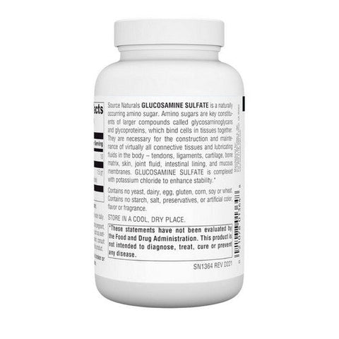 Source Naturals, Glucosamine Sulfate, Powder 8 Oz Source Naturals