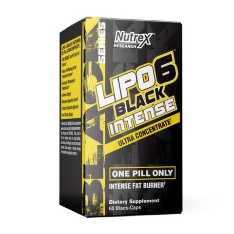 Nutrex Research, LIPO-6 Black Intense Ultra Concentrate, 60 Capsules Nutrex Research