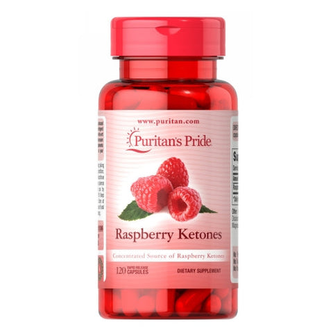Puritan's Pride, Raspberry Ketones, 100 mg, 120 Rapid Release Capsules Puritan's Pride