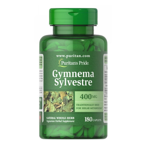 Puritan's Pride, Gymnema Sylvestre, 400 mg, 180 Caplets Puritan's Pride