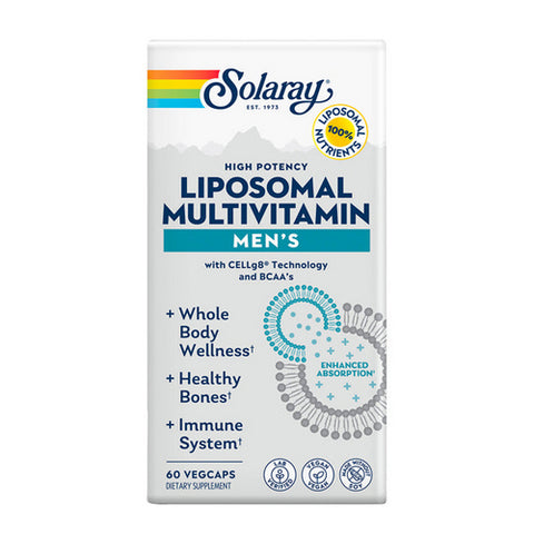 Mens Liposomal Multivitamin 60 Count by Solaray
