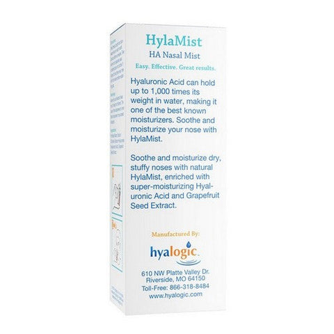 Hyalogic, Ha Hylamist Nasal Spray, 2 Oz Hyalogic