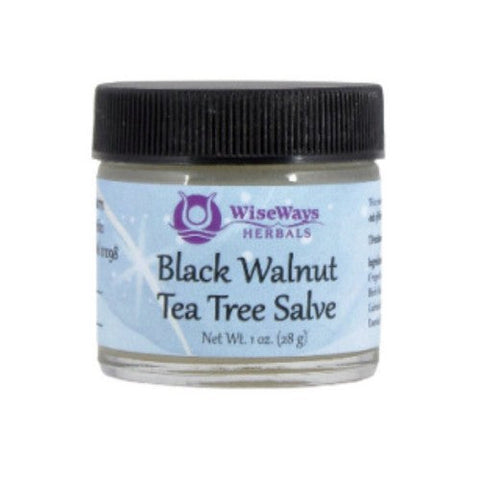 Wise Ways Herbals, Black Walnut Tea Tree Salve, 1 Oz Wise Ways Herbals