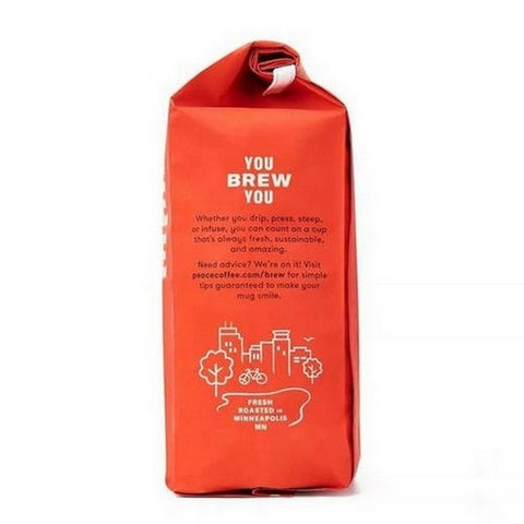 Peace Coffee, Ground Tree Hugger Blend, 12 Oz Peace Coffee