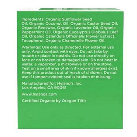 Hylands, Baby Organic Chest Rub, 1.76 Oz Hylands