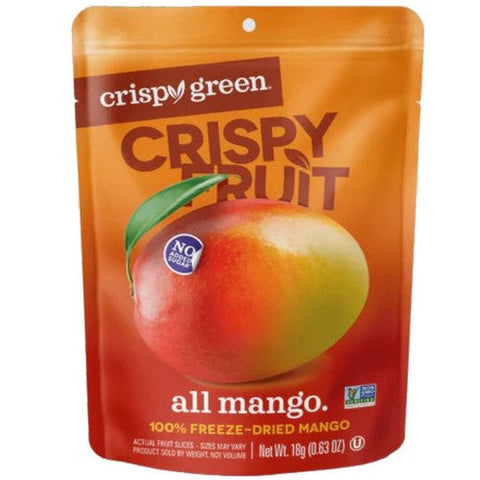Crispy Green, All Mango Freeze Dried Fruit, 0.63 Oz Crispy Green