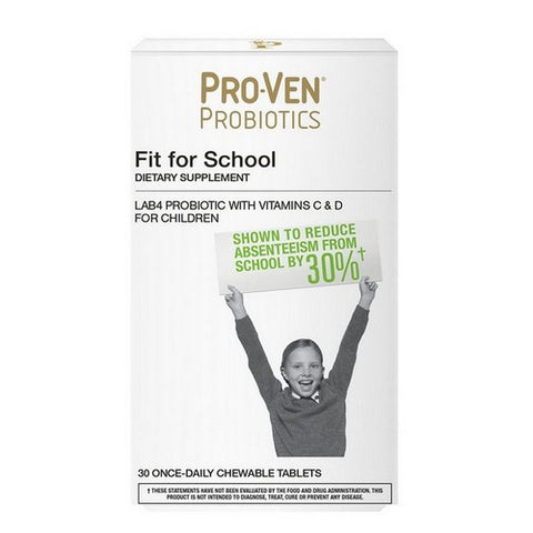 Fit For School Chewables 30 Chews by Pro-Ven Probiotics