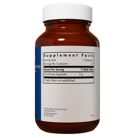 Nutricology/ Allergy Research Group, L-Ornithine-L-Aspartate Liver Support Metabolite, 100 Grams Nutricology/ Allergy Research Group
