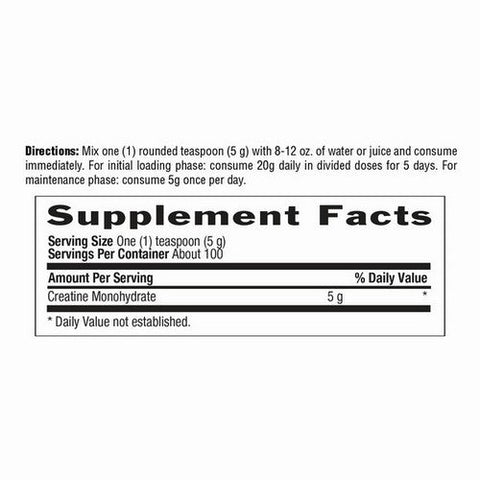 Country Life, Creatine Monohydrate, 17.06 Oz Country Life