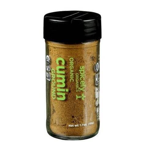Spicely Organics, Organic Cumin Ground, 1.7 Oz (Case Of 3) Spicely Organics