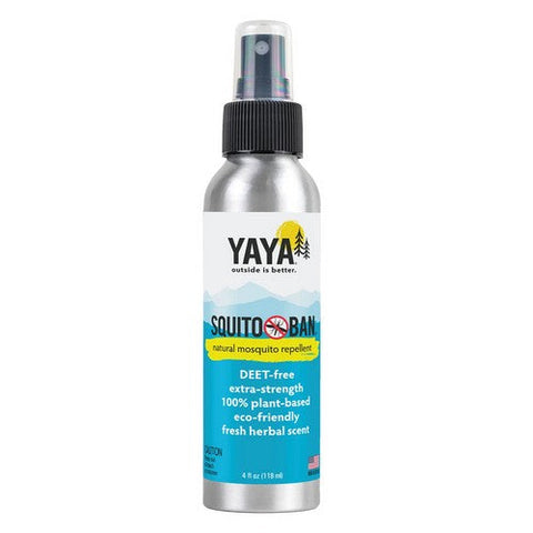 Yaya Organics, Squito Ban Mosquito Repellent Spray, 4 Oz Yaya Organics