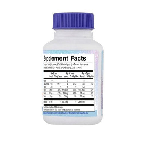 Jack N' Jill, Tooth Sparkles Cleaning Cheawable Calcium Supplement, 60 tablets Jack N' Jill