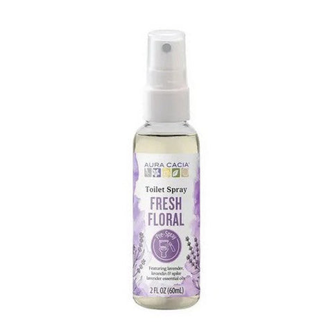 Aura Cacia, Fresh Floral Toilet Spray, 2 Oz Aura Cacia