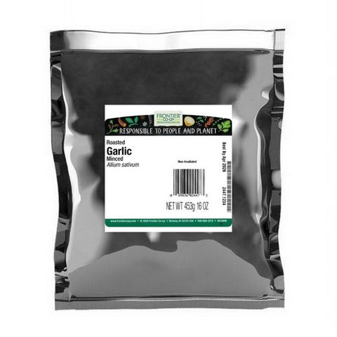 Frontier Coop, Minced Garlic Roasted, 1 Lb Frontier Coop