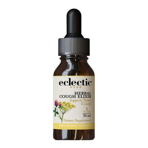 Eclectic Herb, Herbal Cough Elixir Blackcherry Kid, 1 OZ Eclectic Herb