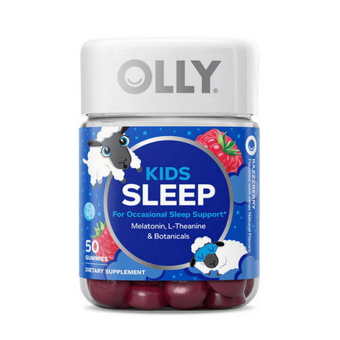 Olly, Kids Sleep Gummies Razzzberry, 50 Count