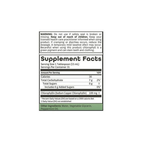 Dynamic Health Laboratories, Chlorophyll Unflavoured, 16 Oz
