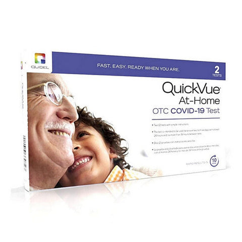 Quidel Qv, At Home Covid-19 Test Kit, 2 Count Quidel Qv