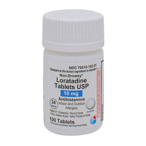 Granules, Loratadine, 10 Mg, 100 Tabs Granules
