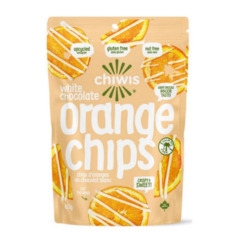 Chiwis, White Chocolate Orange Chips, 2 Oz (Case Of 6)